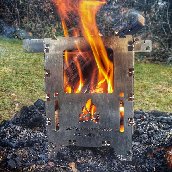 Bushcraft Essentials | Bushbox LF | Camping Wood Stove | Fire Box
