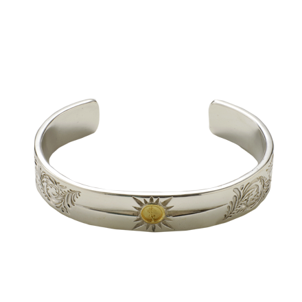 Sun Bangle Karakusa | 札幌のシルバーアクセサリー専門店ワイルド