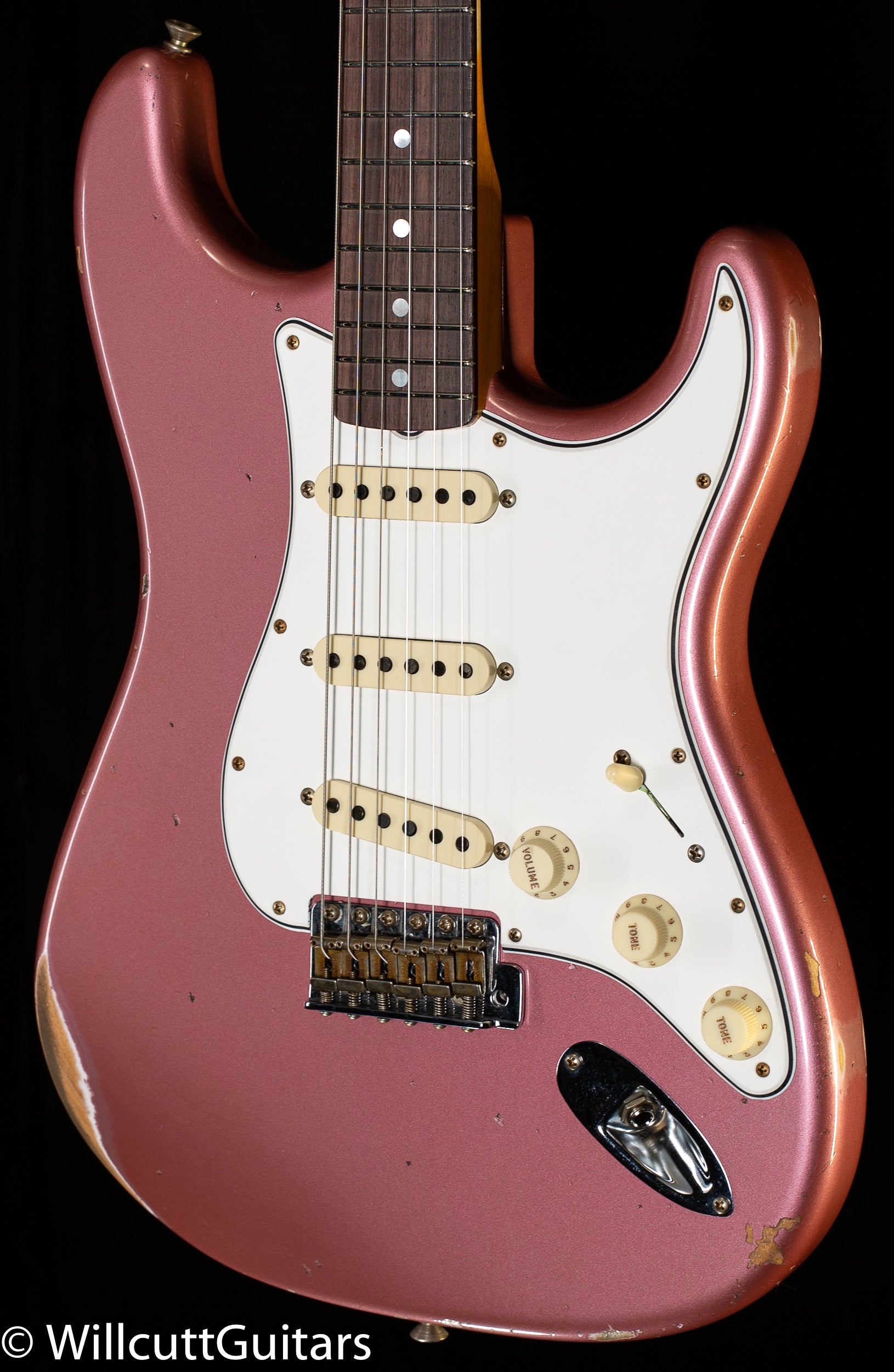 Fender Custom Shop Late 1964 Stratocaster Relic Aged Burgundy Mist
