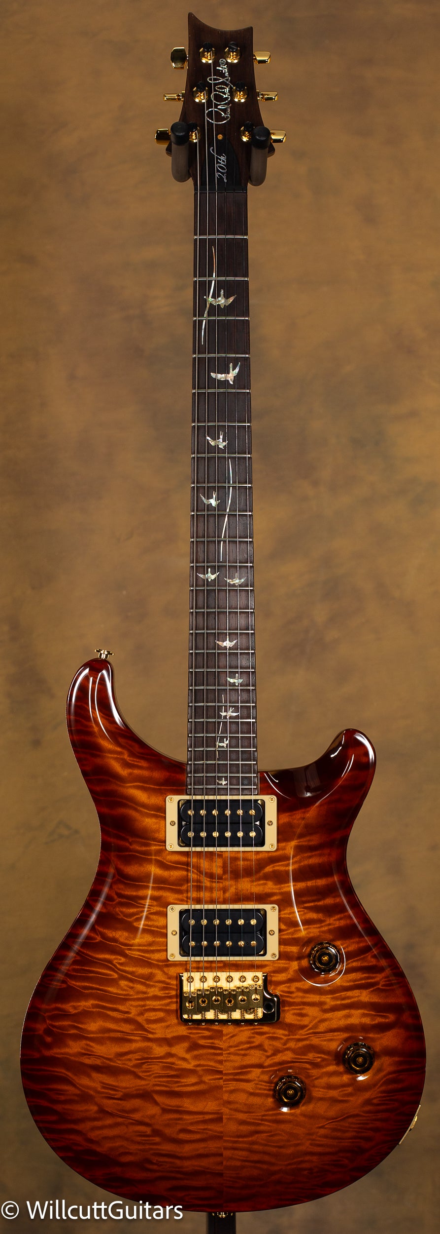 2006 PRS Custom 24 Artist 20th Anniversary Quilt Violin Amber