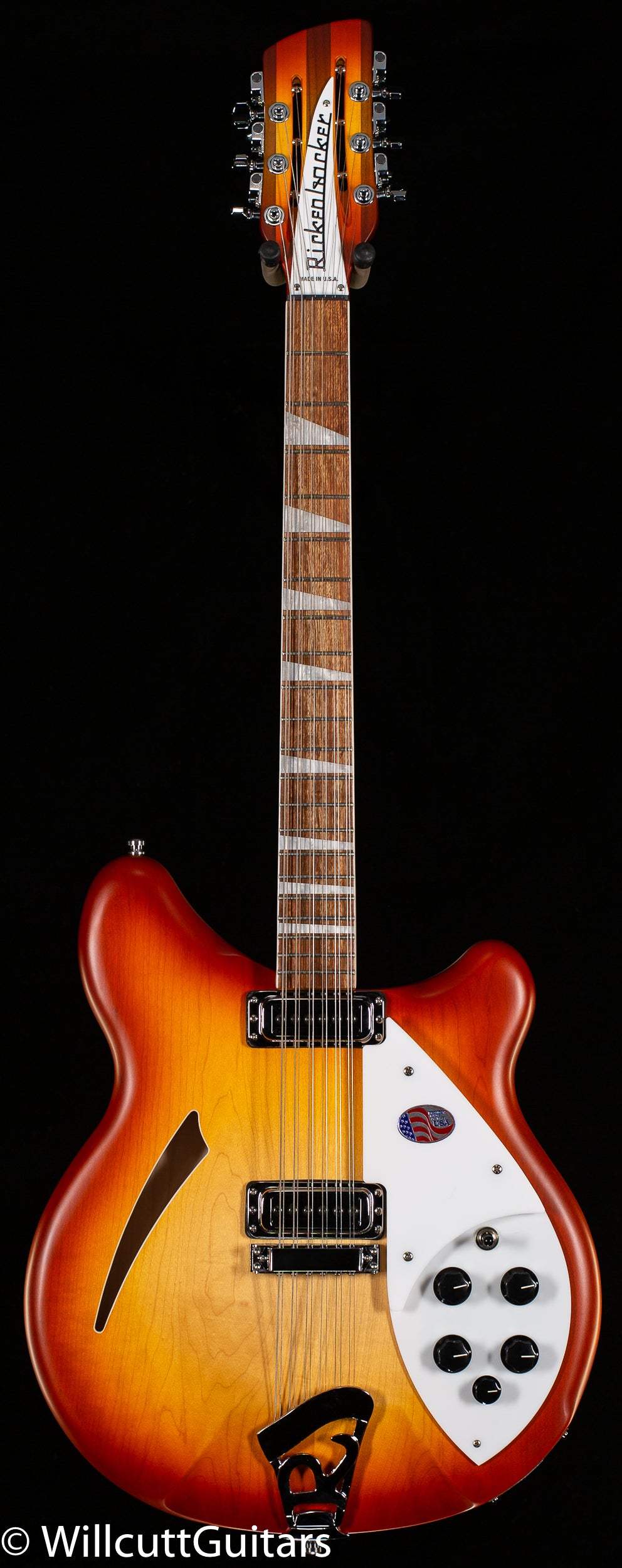 Rickenbacker 360/12 String Autumnglo (676) - Willcutt Guitars