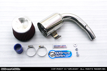 WirusWin】【JA11】ジムニー用大型チャンバー型パワーエアクリーナー