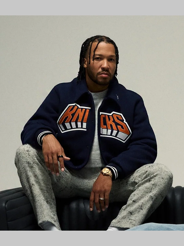 Kith New York Knicks Varsity Jacket | Knicks Kith Varsity Jacket