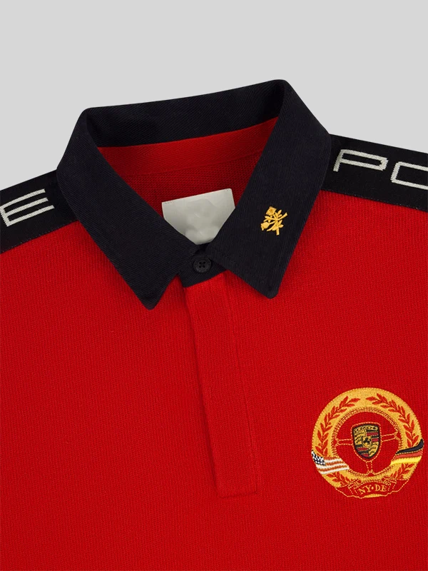 Aimé Leon Dore - ALD x Porsche Crest Rugby Shirt | ON SALE