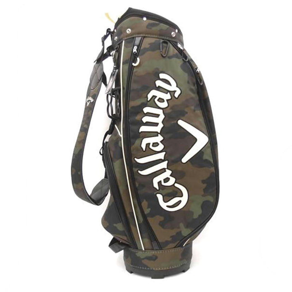 Callaway キャディバッグ カモフラ 迷彩 グレー フードあり Callaway