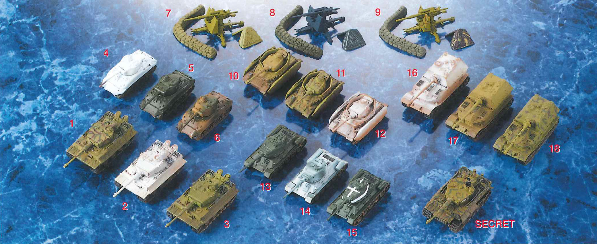 海洋堂60周年＆ワンフェス40周年 企画商品 「ワールド タンク