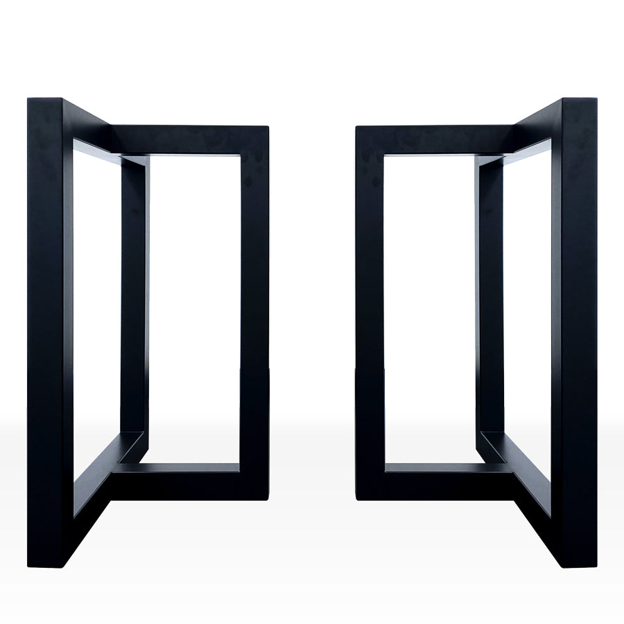 アイアン脚 T型 50角 ブラック 50mm角 2脚セット – Wooden JAPAN 匠一松