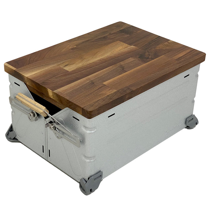 peak シェルフコンテナ25用の脚、天板、ブリッジテーブルセット peak