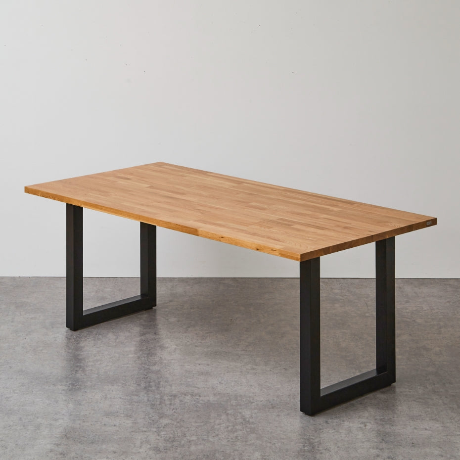 オーク MOSAIQUE 無垢材 テーブル天板のみ 180cm×90cm 厚み30mm 1cm