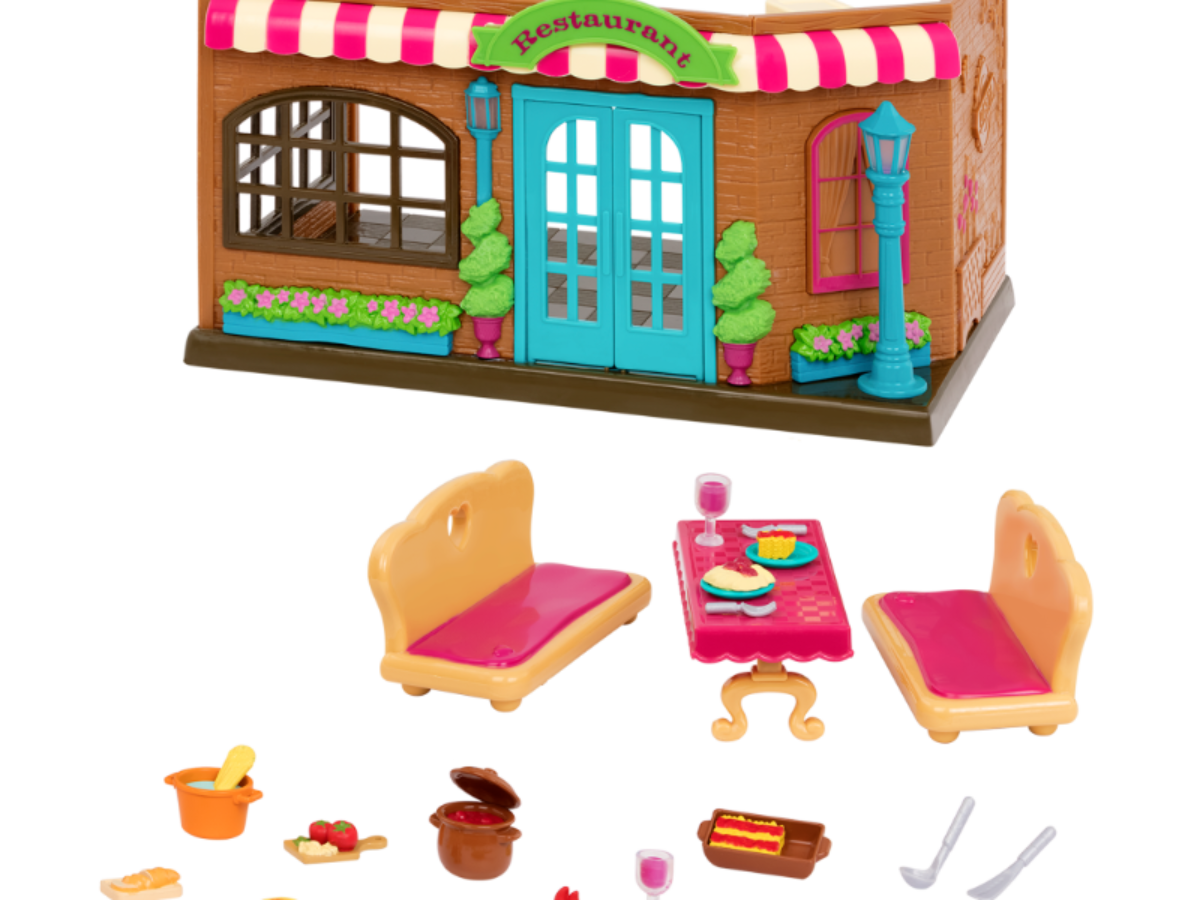 Pass-The-Pasta Restaurant | Kitchen Playset | Li'l Woodzeez