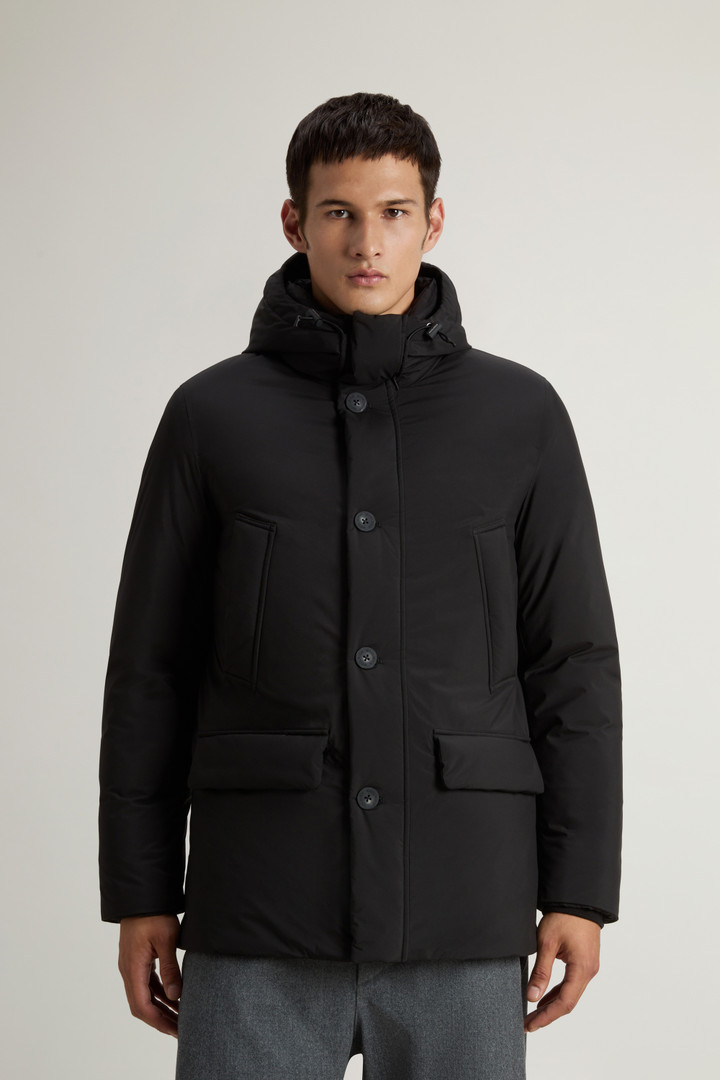 Unisex's Cloud Arctic Parka with Hood black | Woolrich US