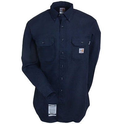 Carhartt Flame Resistant Twill Pocket Flaps Shirt FRS160 DNY