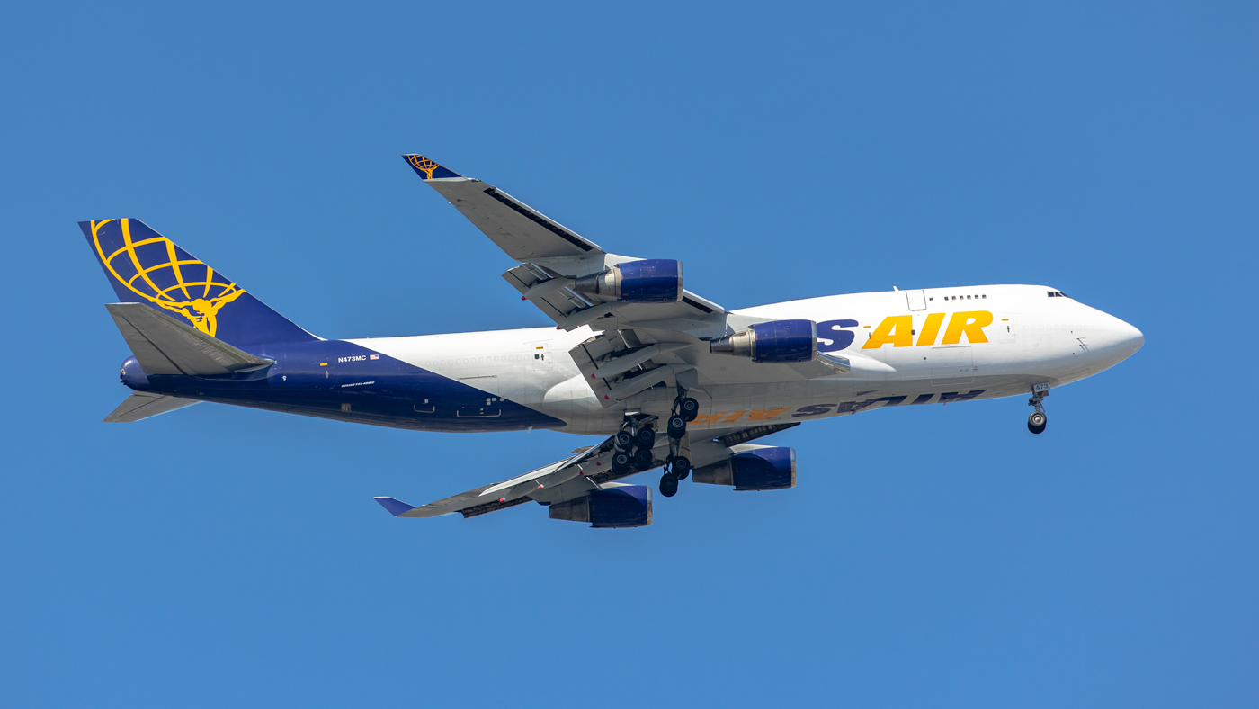 アトラス航空のボーイング747、レアな旅客タイプが飛来するシーズンは！？