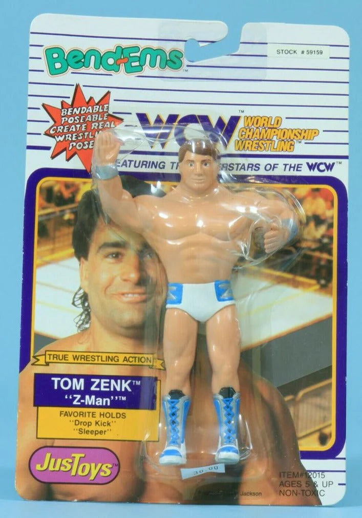 1990 WCW Just Toys Bend-Ems Tom Zenk – Wrestling Figure Database