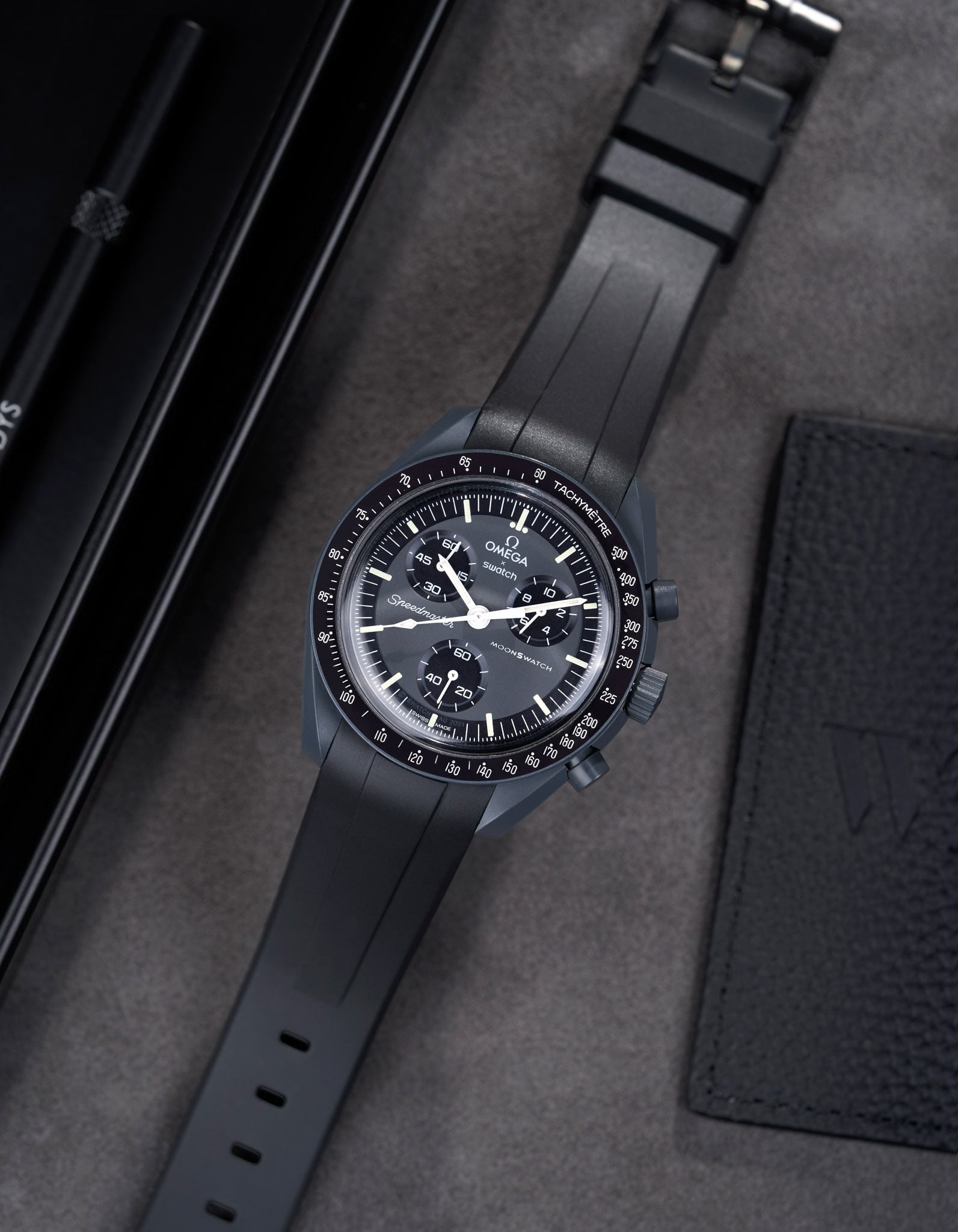 Rubber Strap for Omega X Swatch MoonSwatch Mission to Mercury