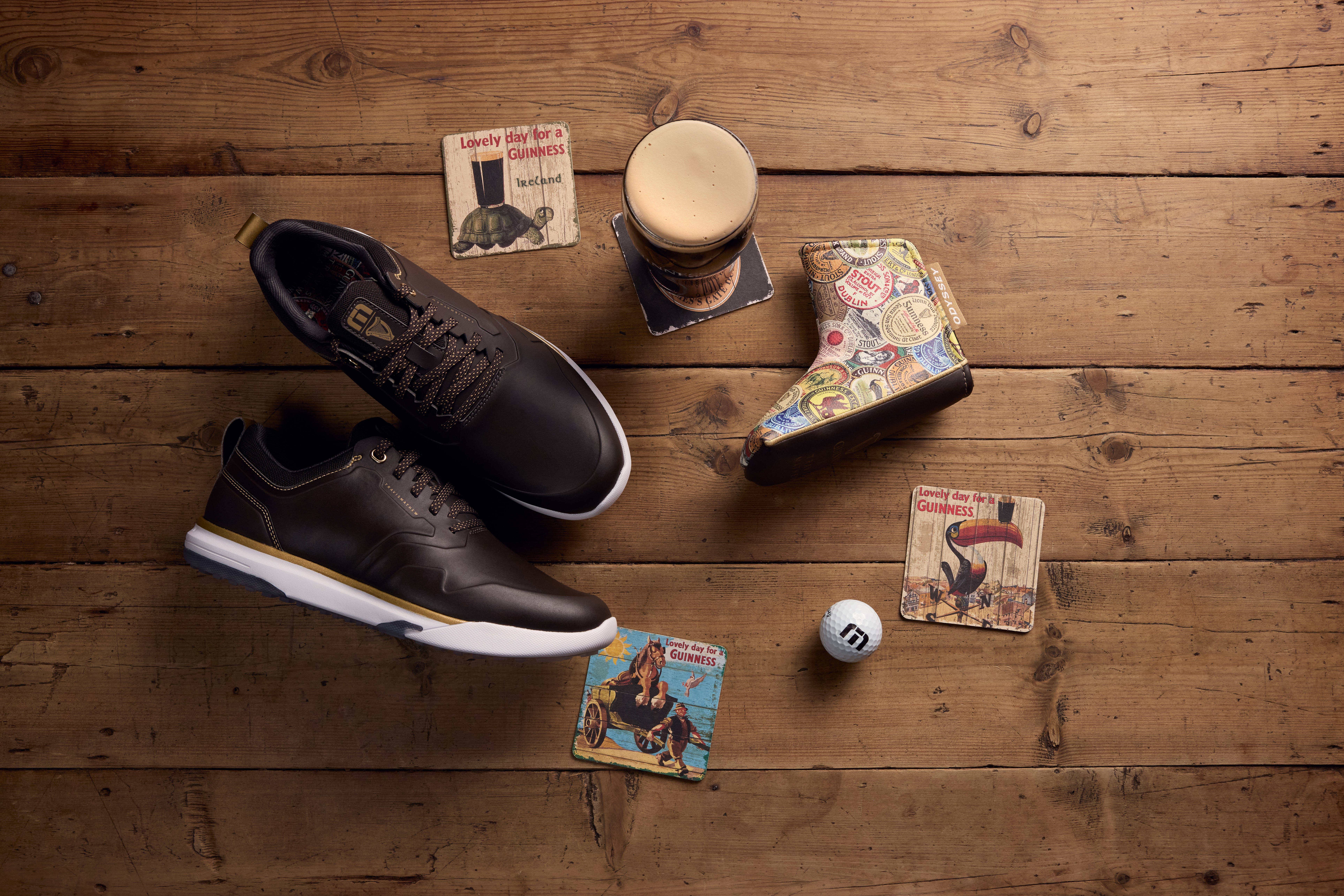 TravisMathew x Guinness Limited-Edition Golf Shoe Drops on July 15
