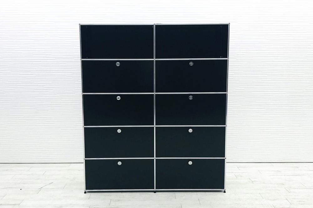 USM Haller ハラーシステム ブラック | 中古オフィス家具専門店の
