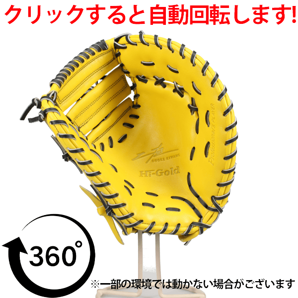 野球 グローブ 軟式 ハイゴールド 己極 軟式ミット ファーストミット