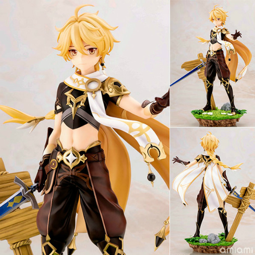 原神」蛍＆空の1/7フィギュアが，あみあみで予約受付中。全高約255mm