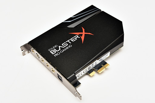 Creative，ゲーマー向けPCIeサウンドカード「Sound BlasterX AE-5」を7