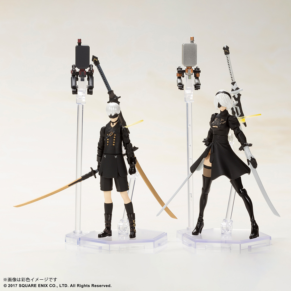 NieR：Automata」，2B（ヨルハ二号B型）＆9S（ヨルハ九号S型）の組立式
