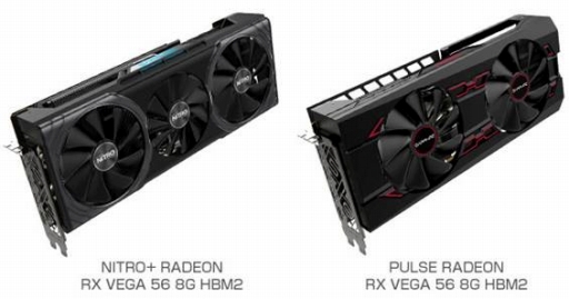 NITRO＋とPULSE，Sapphireオリジナル設計のRX Vega 56カード2モデルが登場