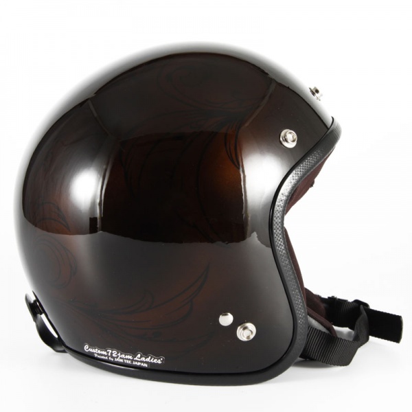 Leaf (ブラウン/ブラック) ヘルメット | ジェットヘルメット | 72JAM