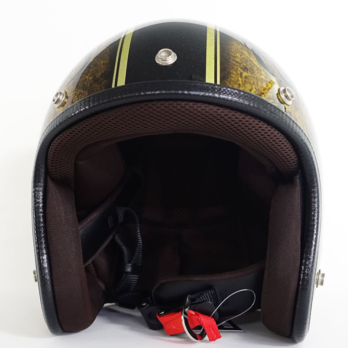 ビンテージ ジェットヘルメット ゴールドラメ M〜L程度 ビンテージ