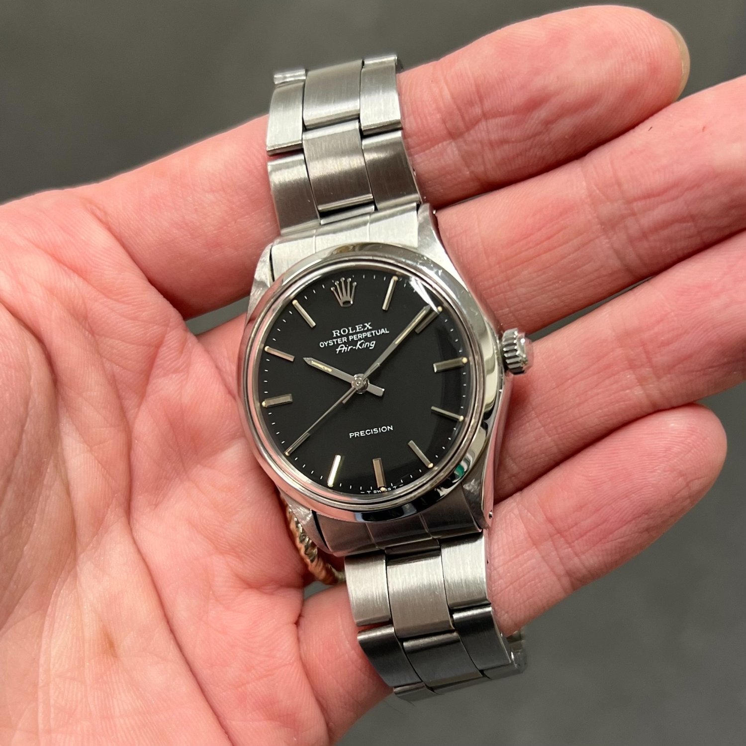ロレックス エアキング Ref.5500 ブラックダイヤル ヴィンテージ