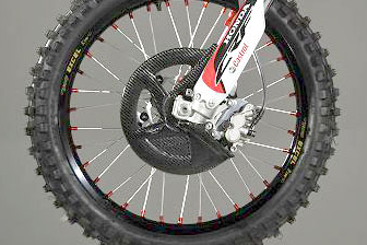 CMT Compositi | Carbon Front brake guard 270 mm for Honda CRF 250
