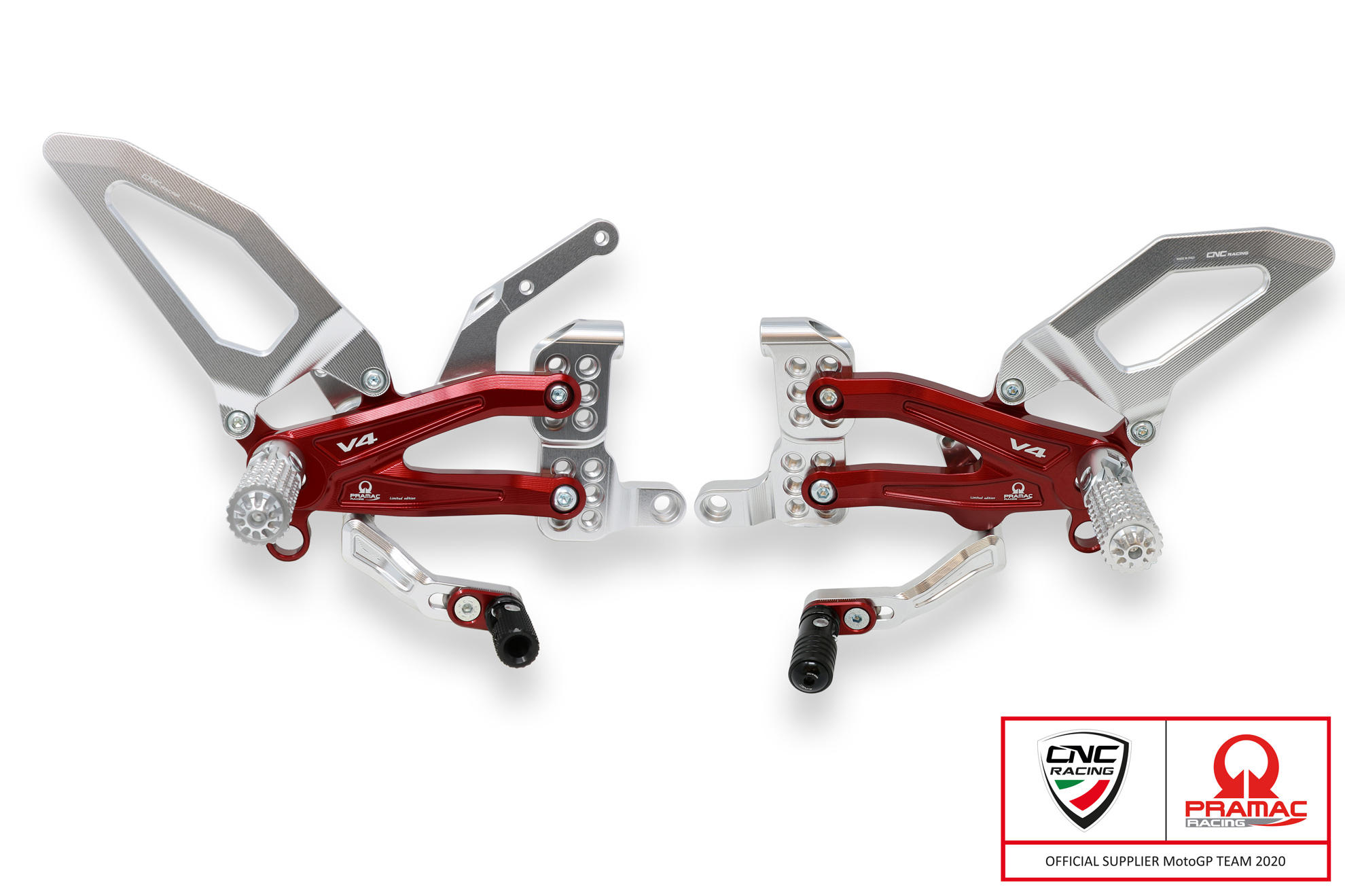 Adjustable rearsets Ducati Streetfighter V4 - Pramac Racing