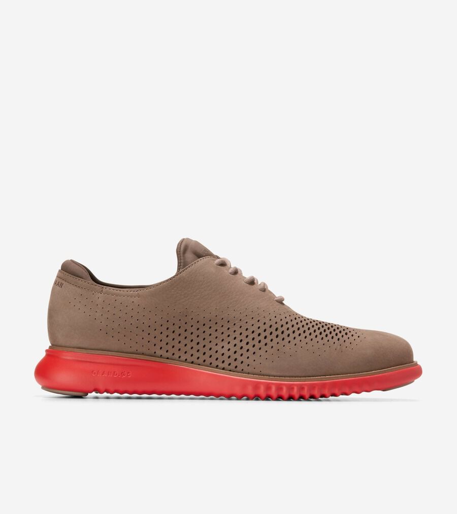 2.ゼログランド レーザー ウィング オックスフォード ラインド mens