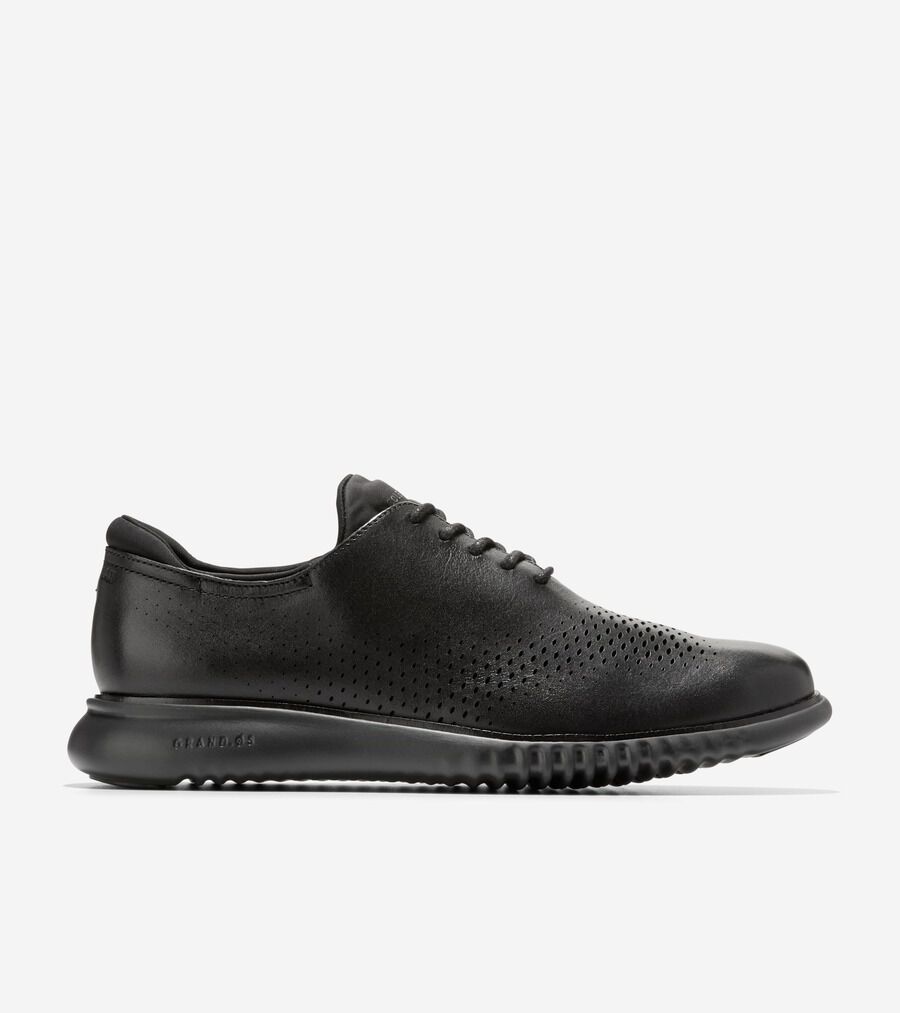 2.ゼログランド レーザー ウィング オックスフォード ラインド mens