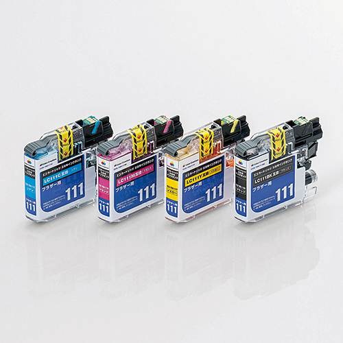 ブラザー LC111-4PK互換 エコカートリッジセット CCB-LC111-4P