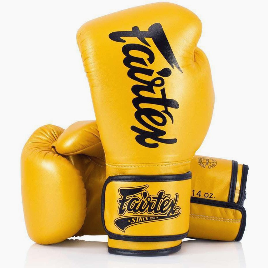 Thai boxing gloves Fairtex Super Sparring BGV18 Gold – Combat Arena