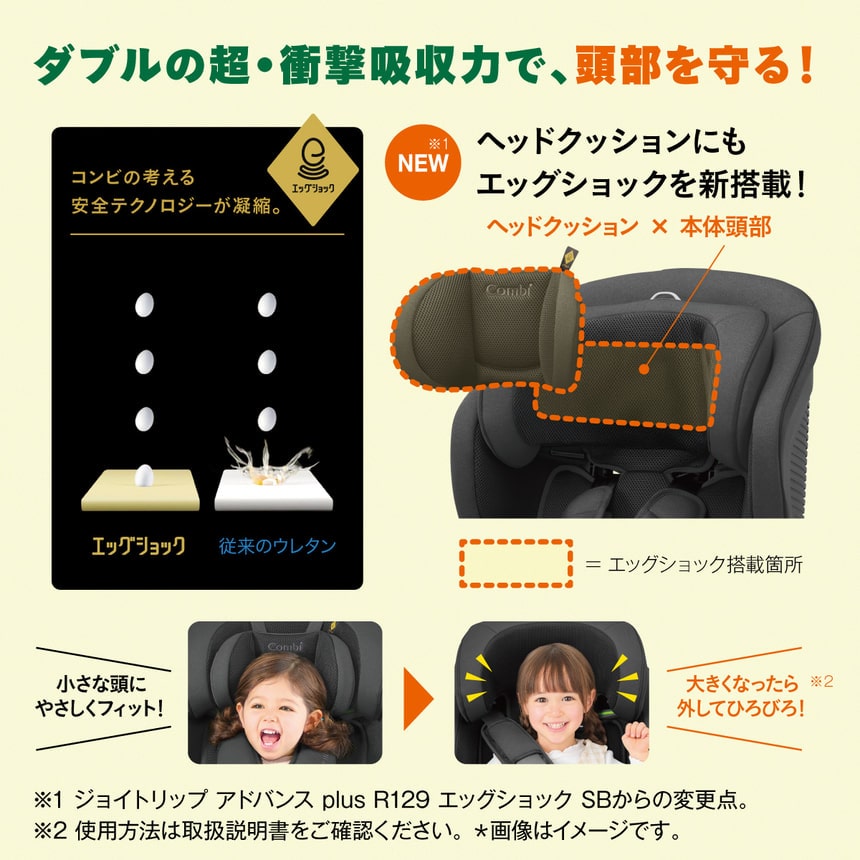 ジョイトリップ アドバンス plus R129 エッグショック SC｜コンビ公式
