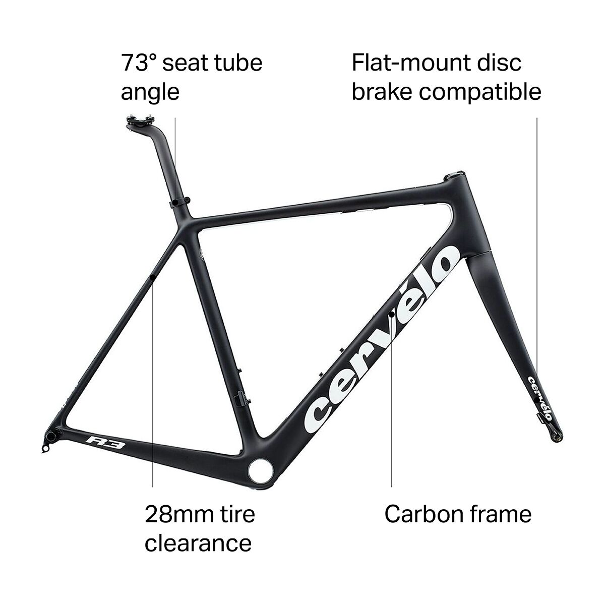 cervelo R3-SL リムブレーキ フレームサイズ540 cervelo R3-SL リム