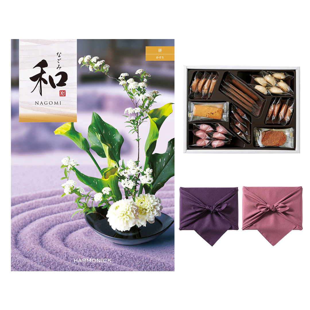 和(なごみ) カタログギフト 絣(かすり) +帝国ホテルクッキー