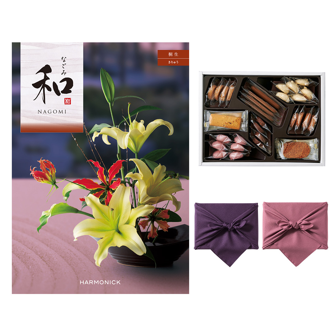 和(なごみ) カタログギフト 桐生(きりゅう) +帝国ホテルクッキー