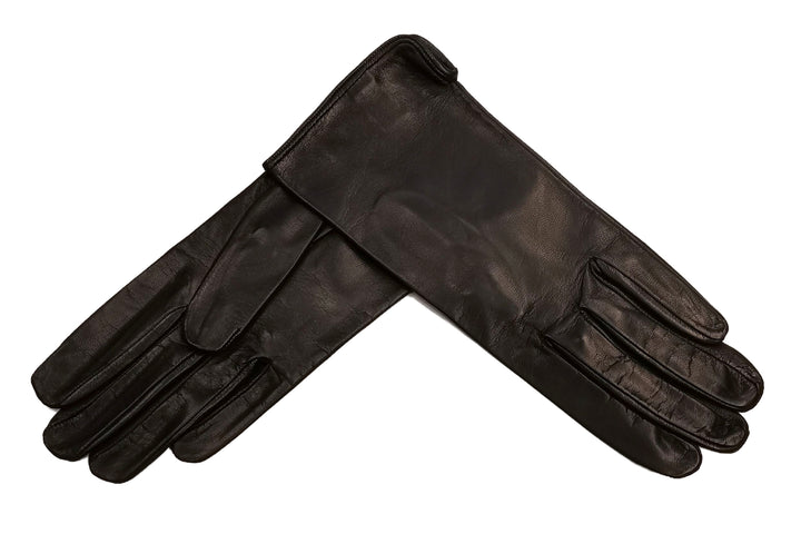 メローラ レディース手袋◇ナパレザー◇ブラック/NERO《ノーライニング