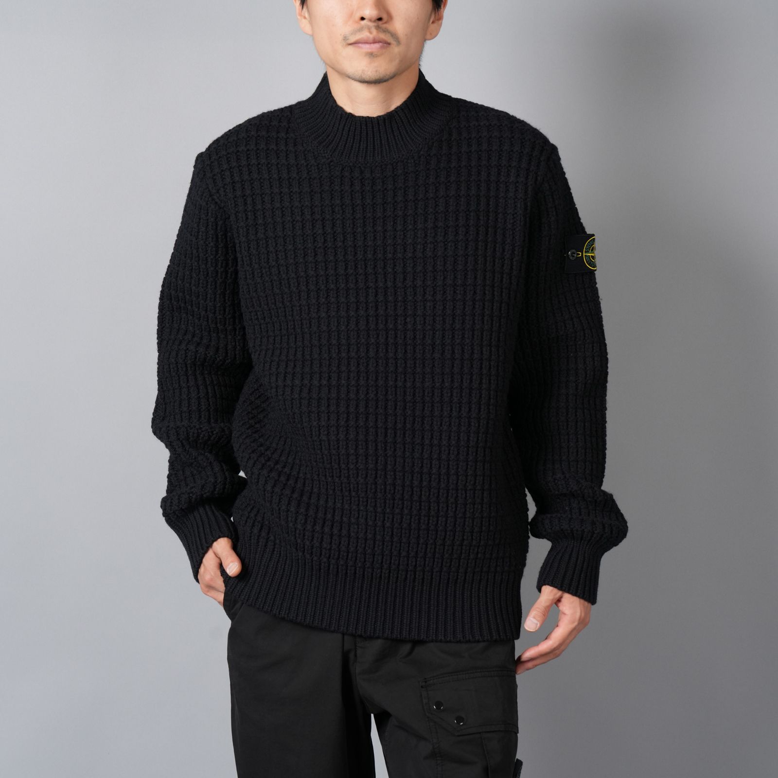 STONE ISLAND - 【ラスト1点】537D4 / KNIT SWEATER / ニットセーター