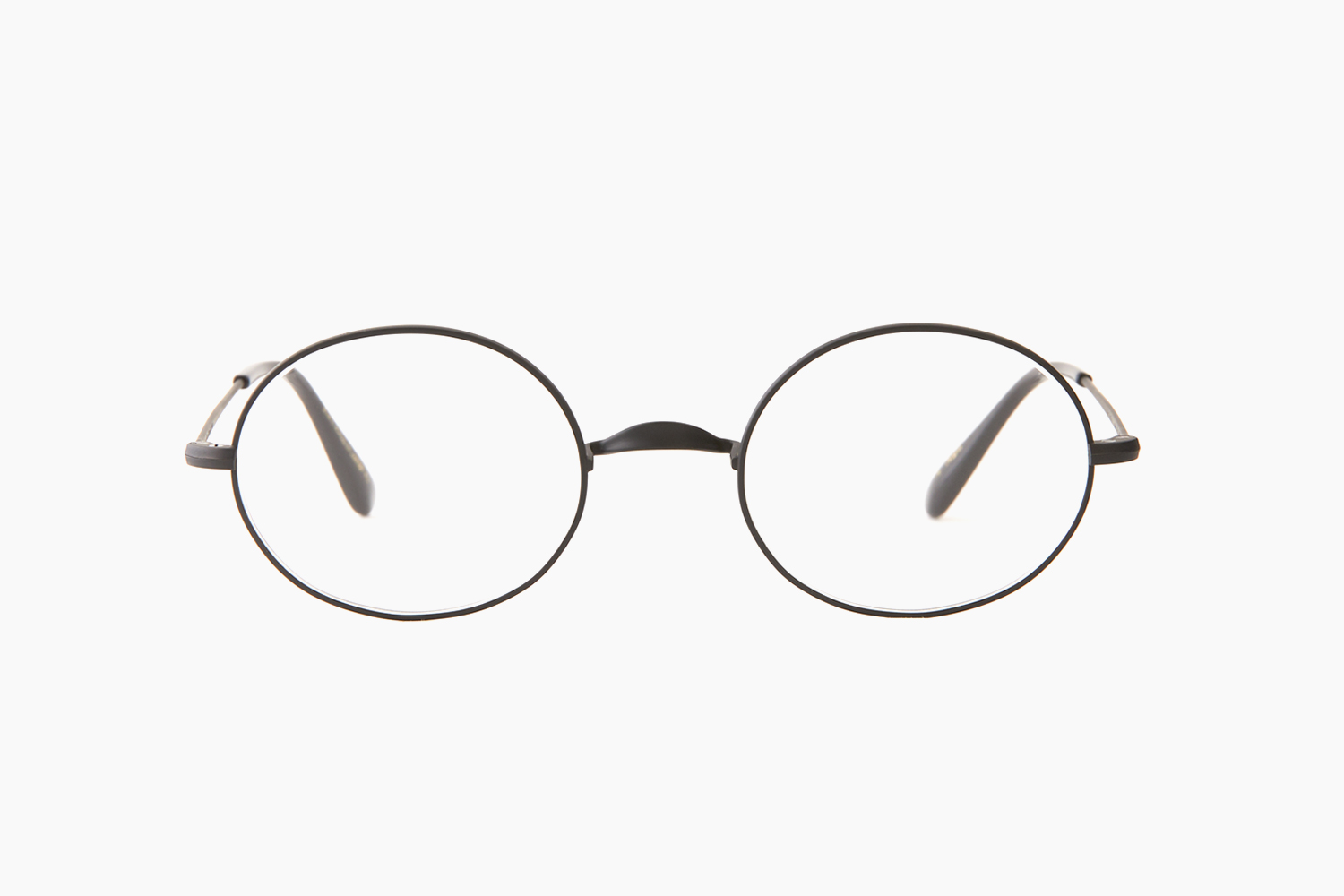 OLIVER GOLDSMITH｜Oliver Oval/Pro Titanium - Matte Nero｜PRODUCT