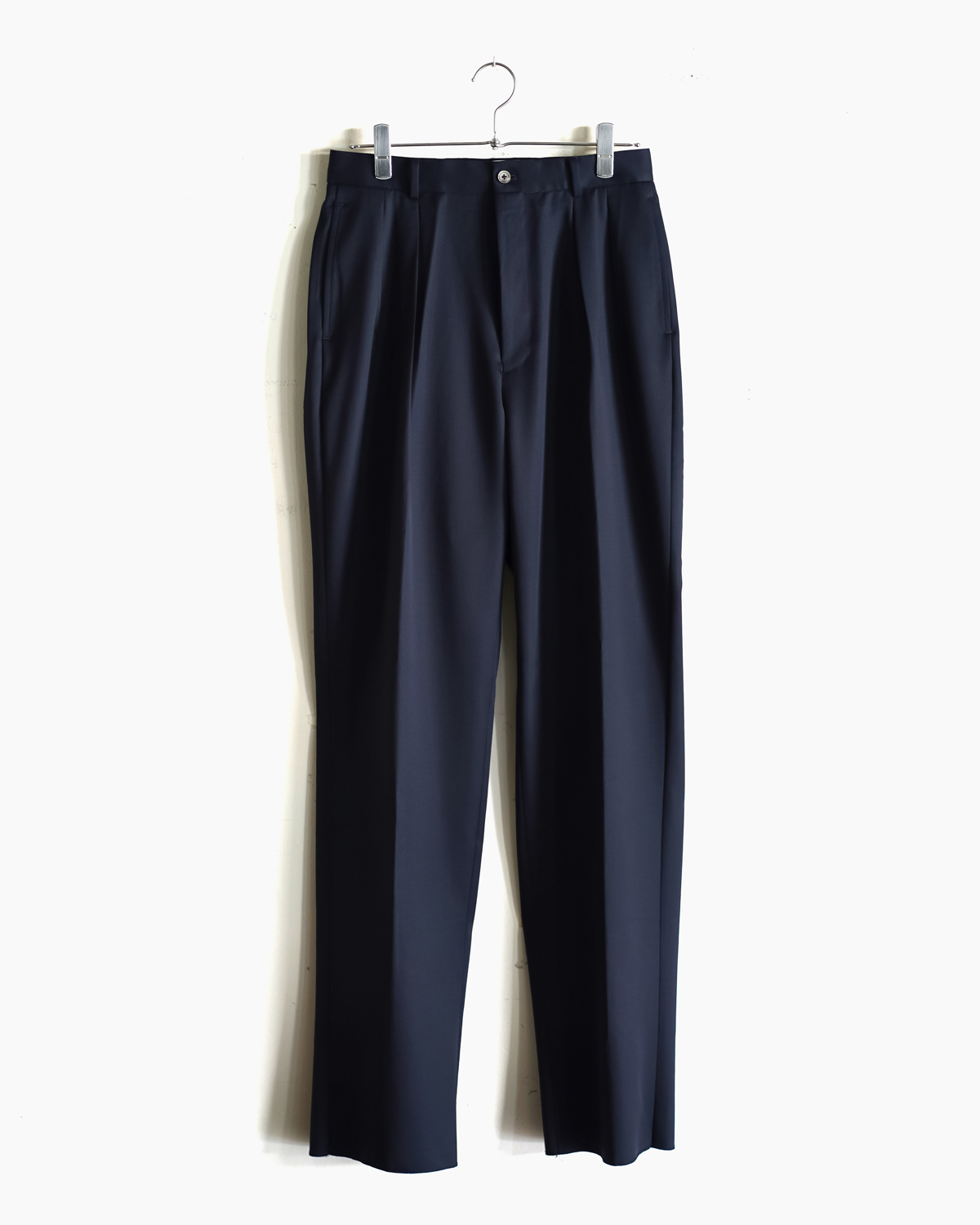 NEAT｜Wool Gabardine｜NEAT Chino - Navy｜PRODUCT｜Continuer Inc