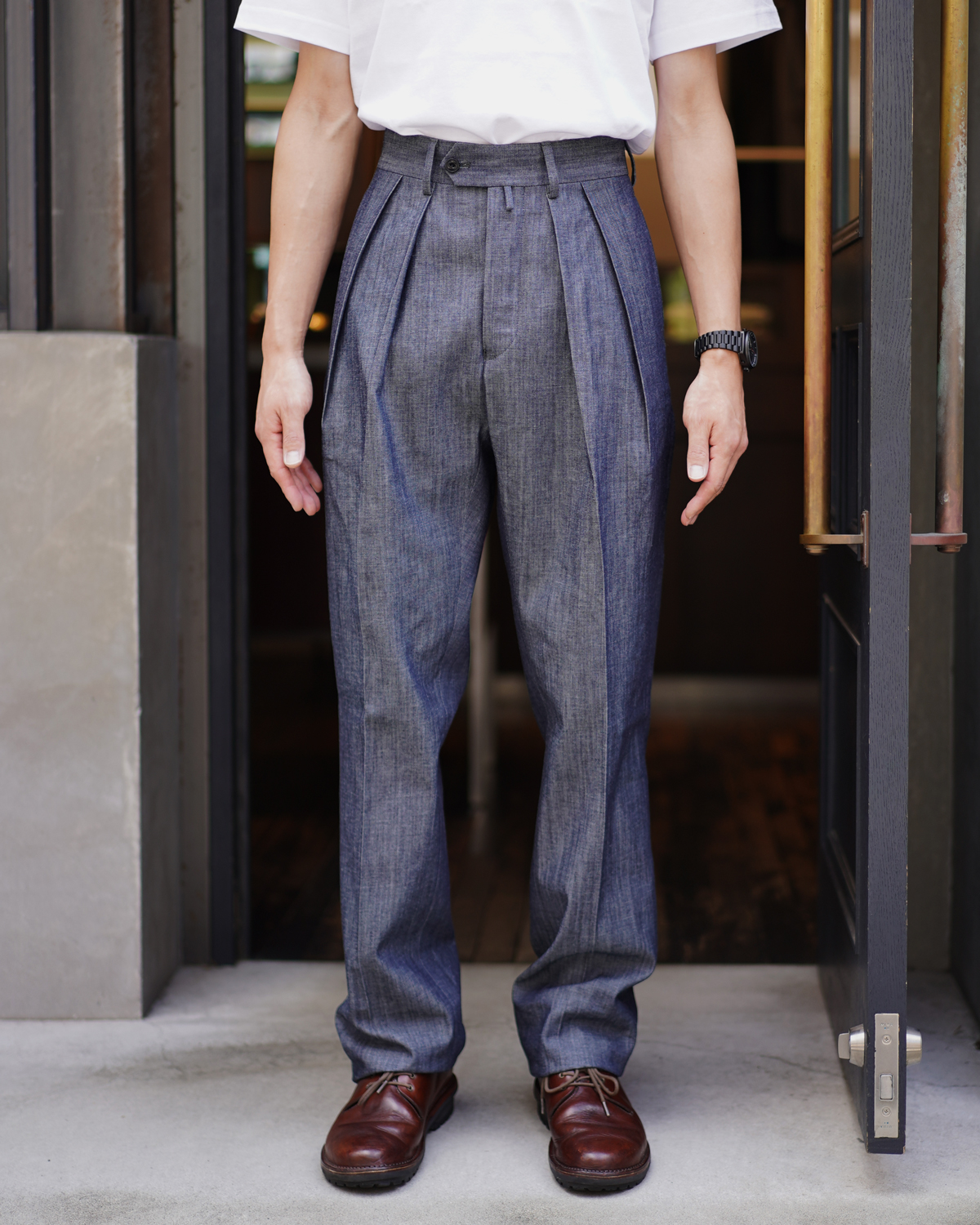 NEAT｜CORN DUNGAREE｜STANDARD - INDIGO｜PRODUCT｜Continuer Inc