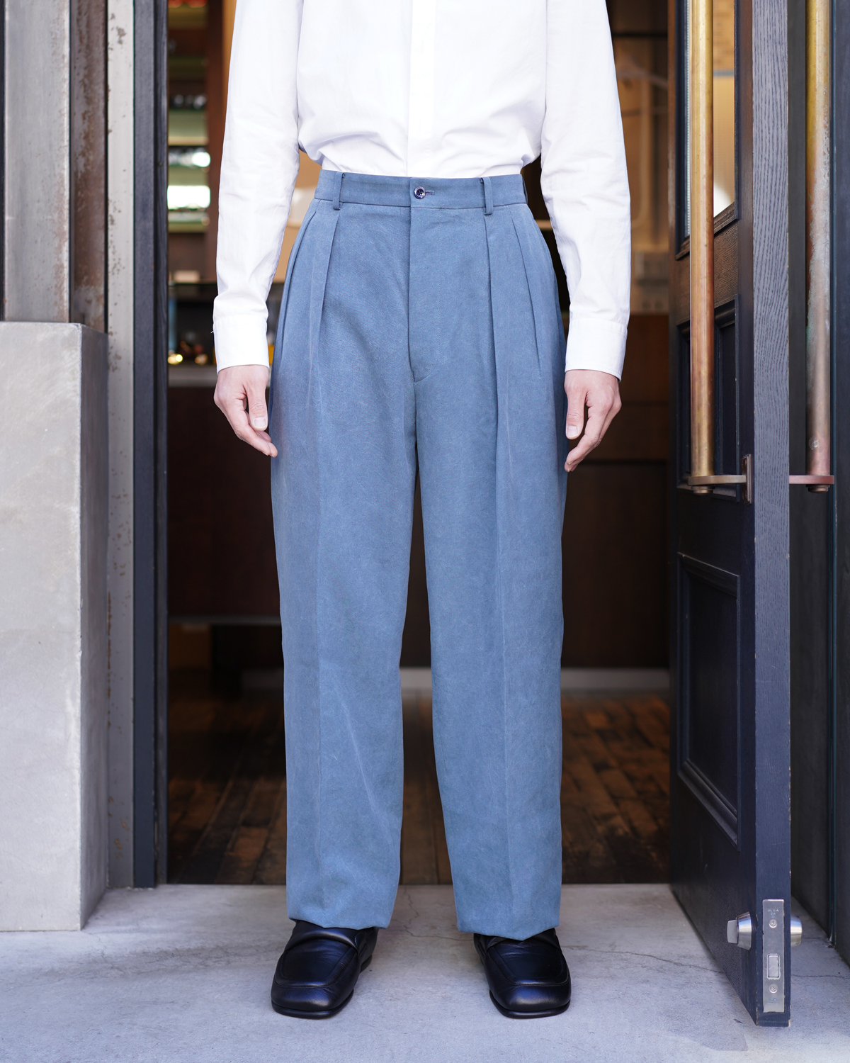 NEAT｜NEAT Chino | CELLULOSE NIDOM - Blue Gray <EXCLUSIVE