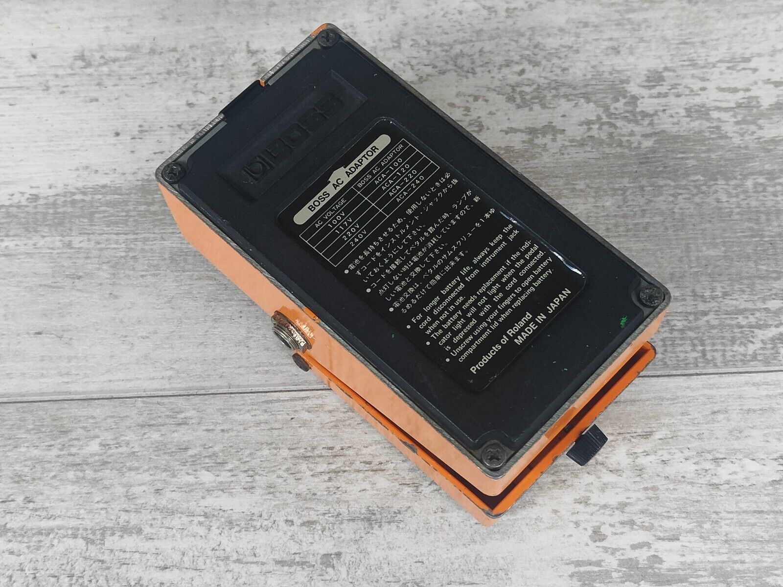 DS-1 Distortion (Made in Japan) ACA電源 DS-1 Distortion (Made in