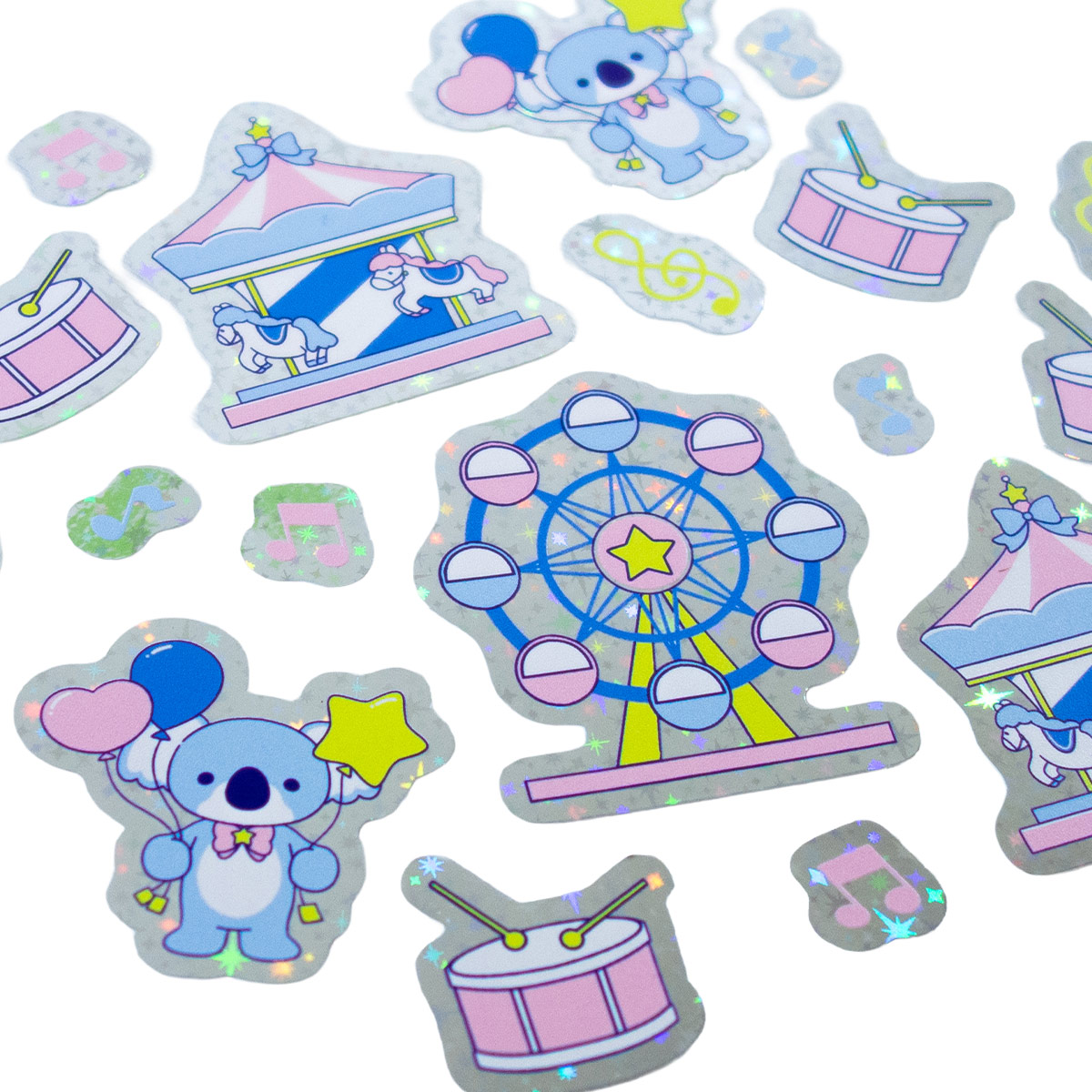 CORNER PRINTING | フルカラーステッカー (10枚セット) (品番STI-10S)