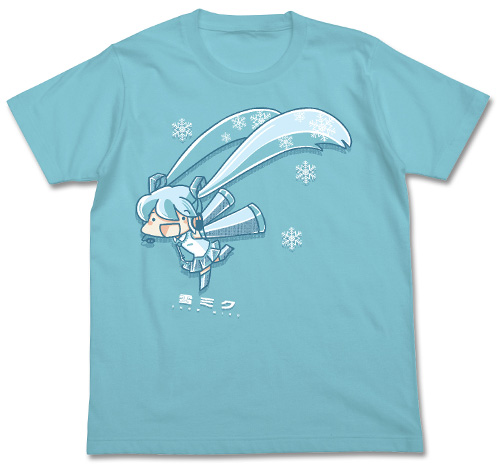 とりから雪ミクTシャツ [初音ミク・雪ミク] | キャラクター公式グッズ