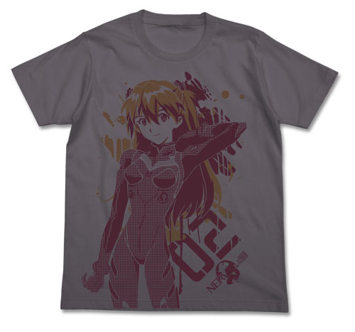 アスカグラフィックTシャツ [EVANGELION] | 公式キャラクターグッズ