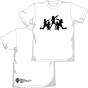 SOS団シルエット Tシャツ [涼宮ハルヒの憂鬱] | 二次元キャラクター